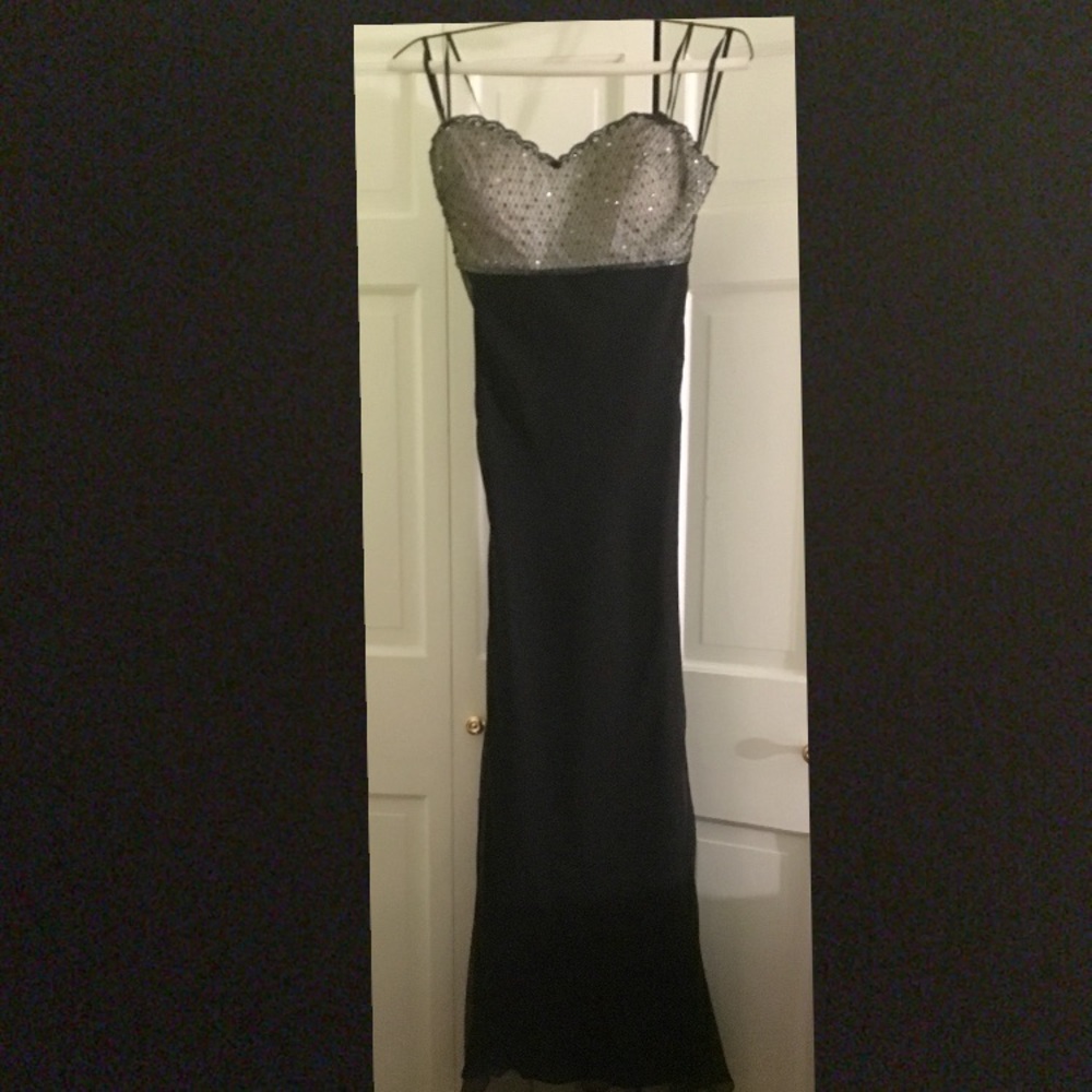 Strapless Black Dress